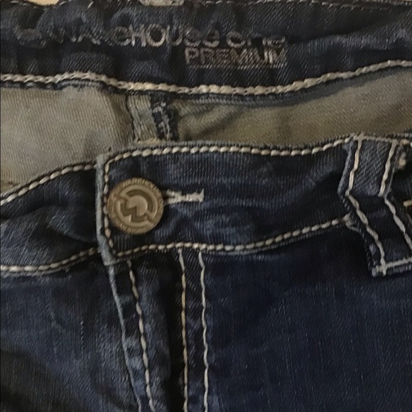 Plus Size Warehouse One denim capris - Picture 3 of 5